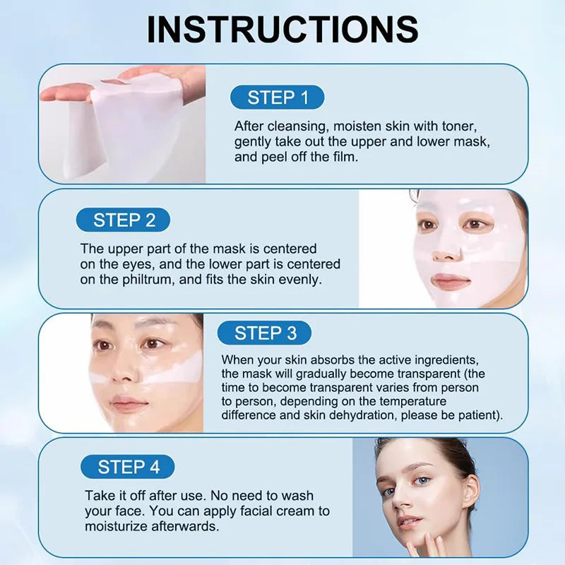 NeferNight : 4Pcs/Box Bio-Collagen Firming Masks